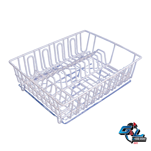 ESCURRIDOR DE PLATO DE 1 NIVEL C BANDEJA PLASTIFICADO 2