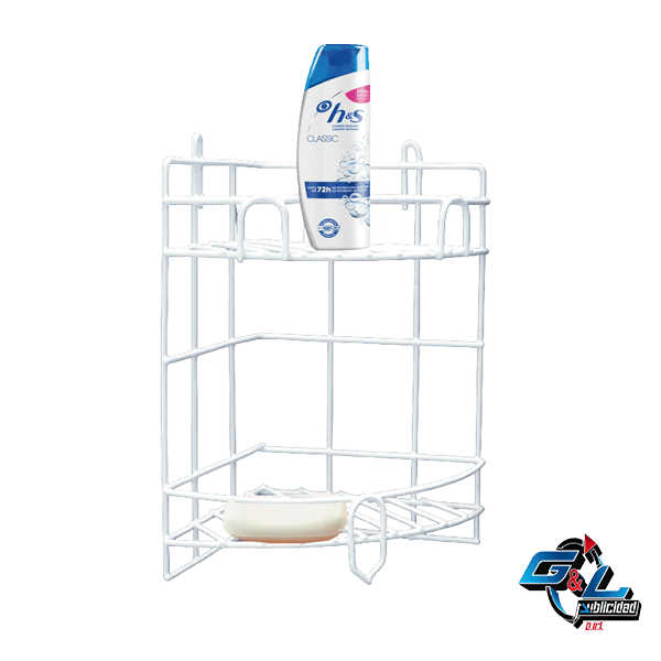 ESQUINERO DE 2 NIVELES C CHUPONES PLASTIFICADO 2