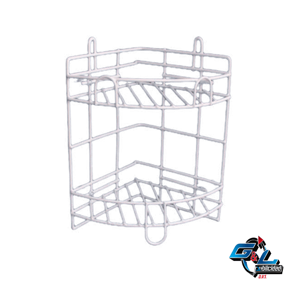 ESQUINERO DE 2 NIVELES C CHUPONES PLASTIFICADO 2