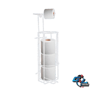 Porta Papel Higienico Por 4 Rollos C/ chupones