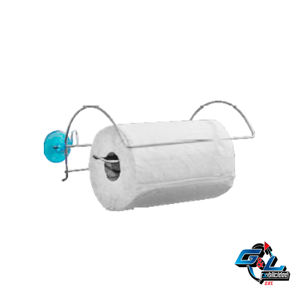 PORTA PAPEL TOALLA DE PARED ACERO INOXIDABLE 2